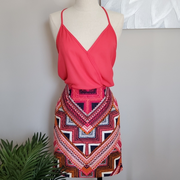 Fun Print Skirt - Picture 1 of 9